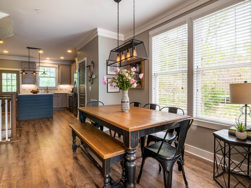 Dining Table Oslo with Bench and Chairs